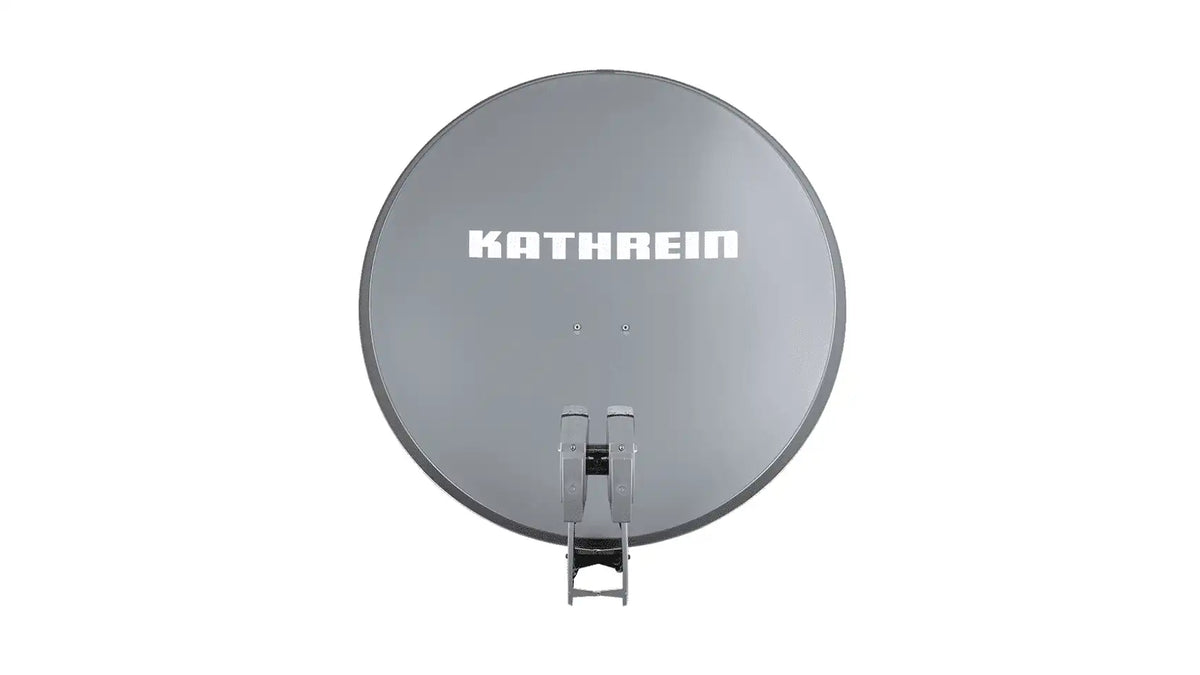 KATHREIN CAS 90gr SAT-Antenne in Graphit, Vorderansicht
