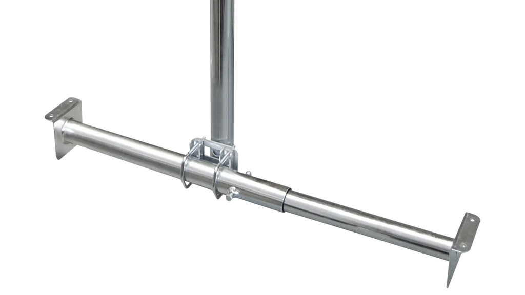 MEGASAT Dachsparrenhalter – Befestigung