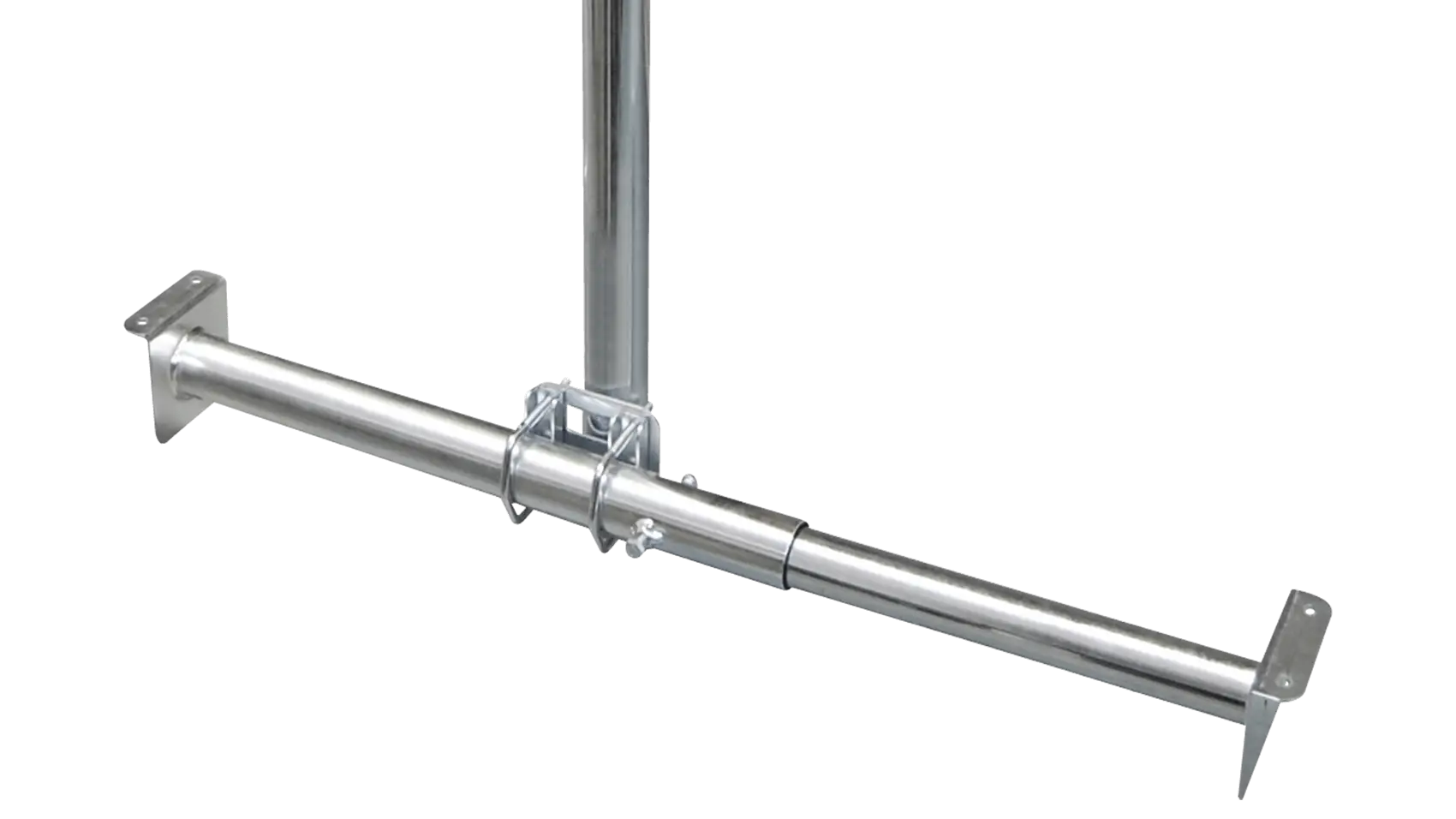 MEGASAT Dachsparrenhalter – Befestigung