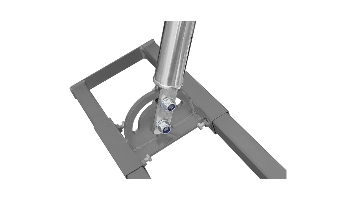 MEGASAT Dachsparrenhalter Profi-Line – Befestigung