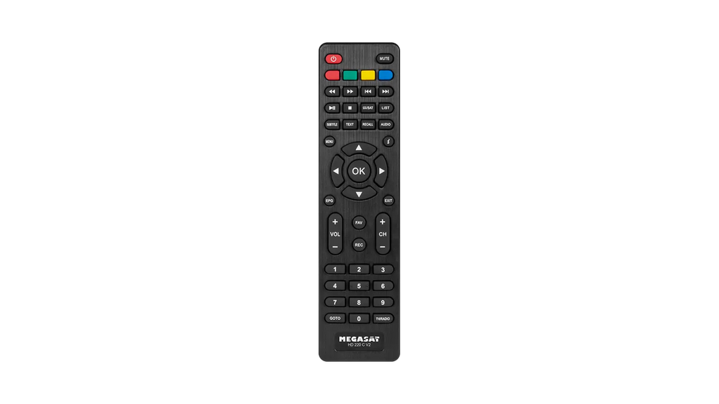 Megasat HD 200 C V2 – Fernbedienung
