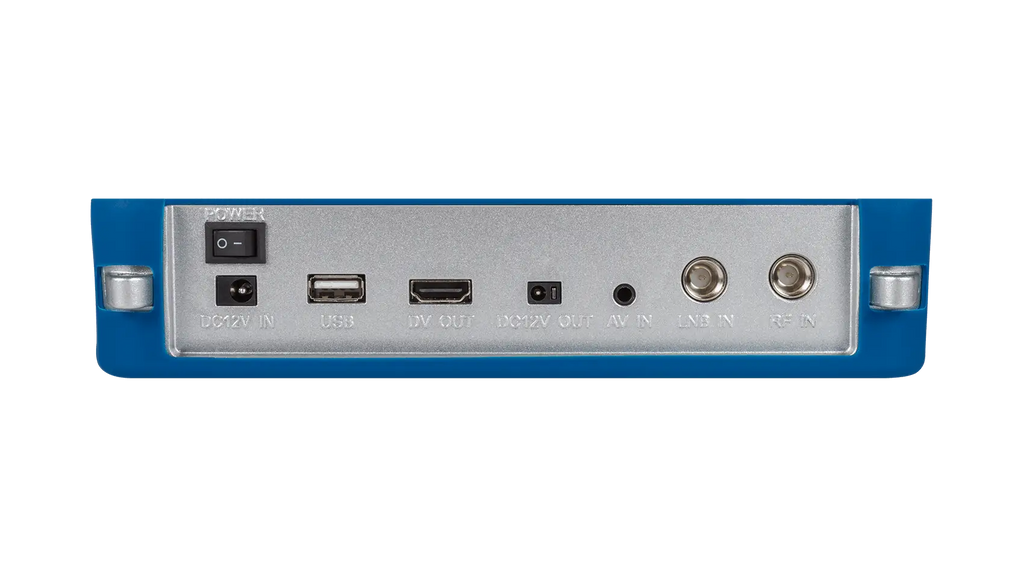 MEGASAT Satmessgerät hd 5 COMBO – Anschlüsse