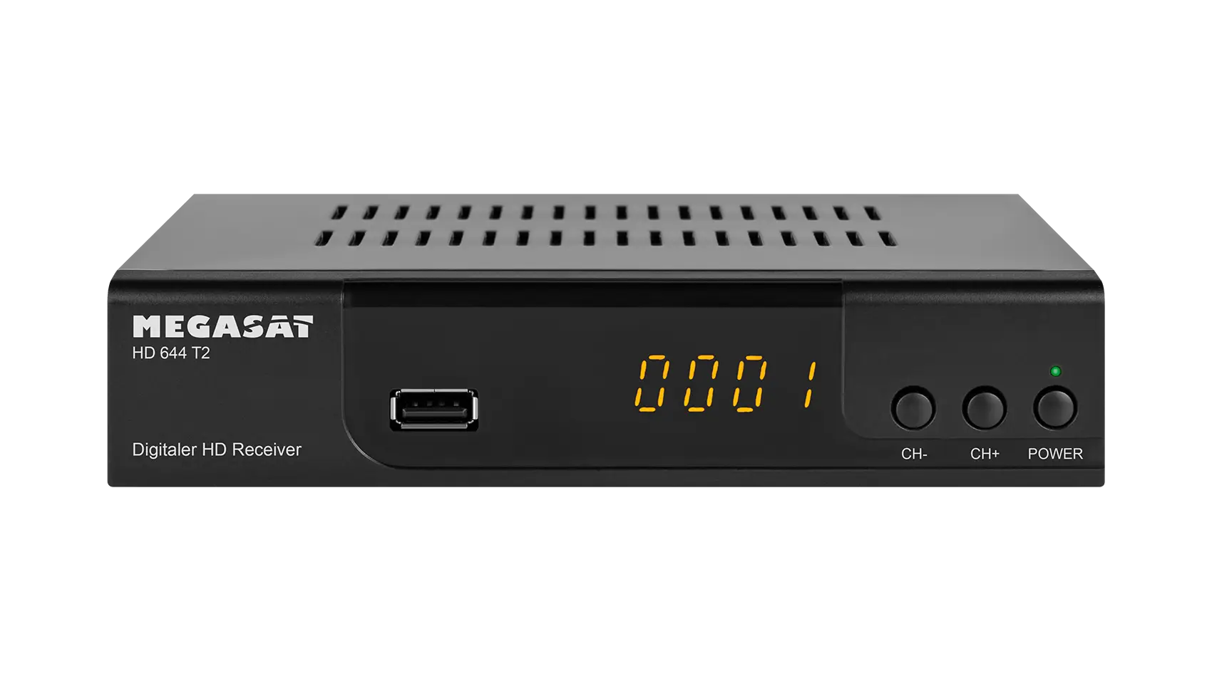 Megasat HD 644 T2 – Frontansicht