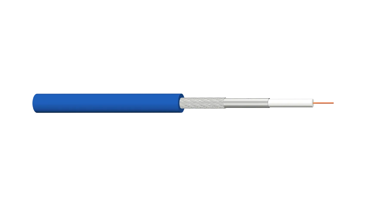 MEGASAT Flex 75 db 1,5 m, inkl. F-Stecker – Kabelaufbau der Flex-Produktfamilie