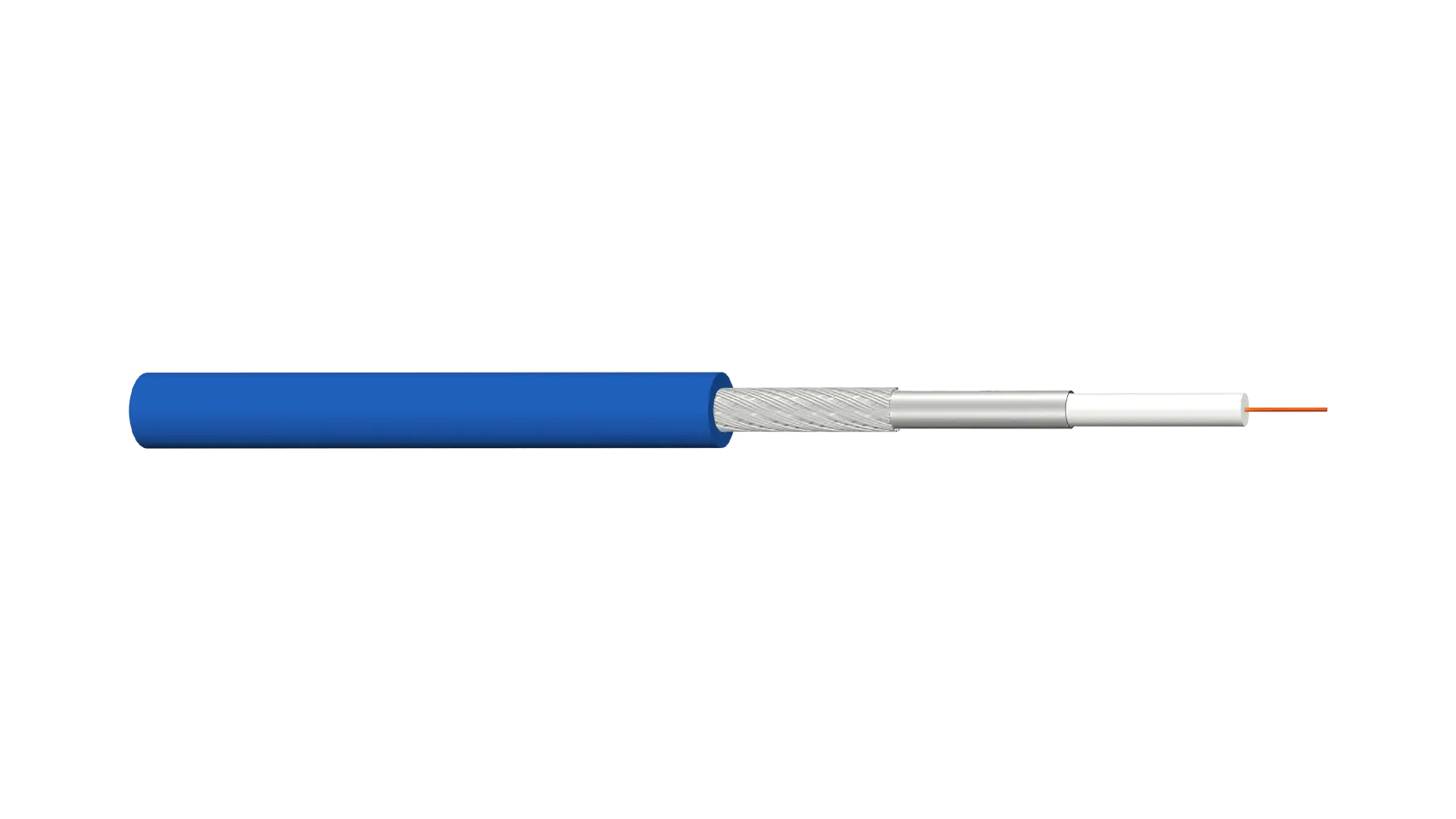 MEGASAT Flex 75 db 3,0 m, inkl. F-Stecker – Kabelaufbau der Flex-Produktfamilie