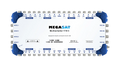 MEGASAT Multischalter 17/8 kaskadierbar, inkl. Netzteil – Frontansicht