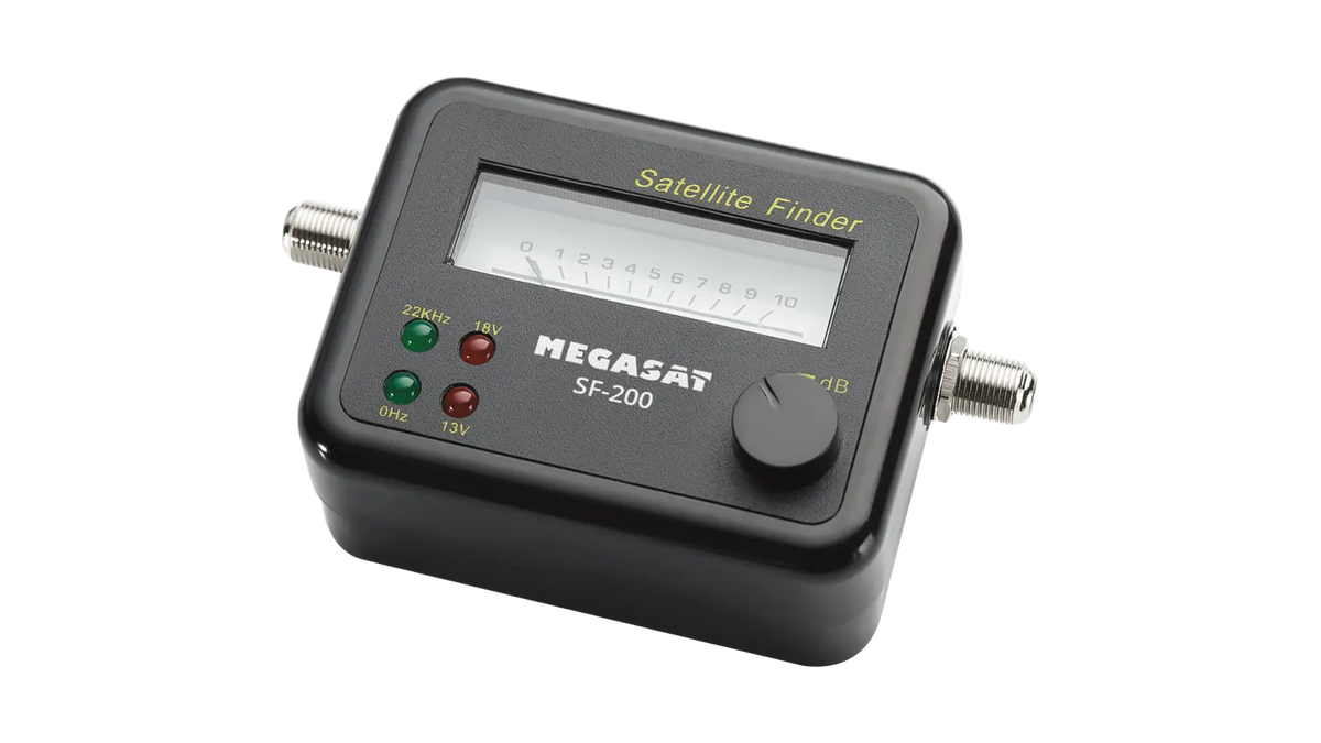 MEGASAT Satfinder SF 200 – Frontansicht