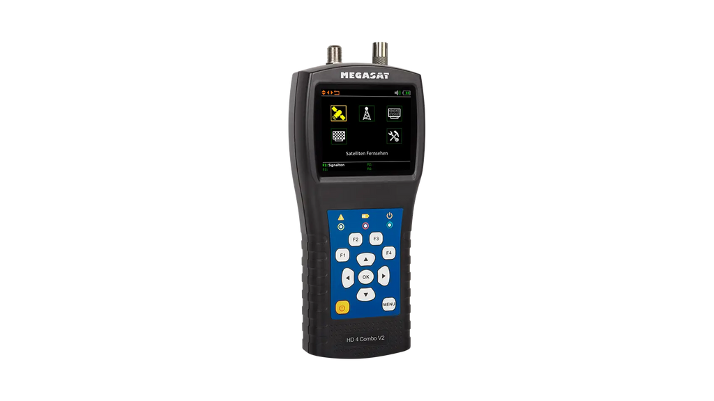 MEGASAT Satmessgerät hd 4 COMBO V2 – Frontansicht