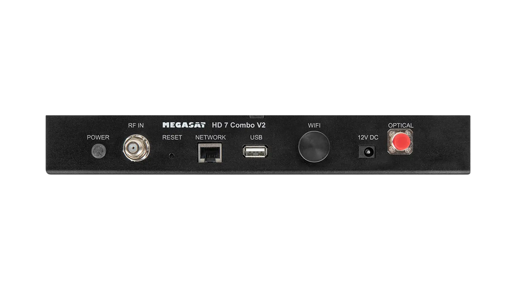 MEGASAT Satmessgerät hd 7 COMBO V2 – Anschlüsse