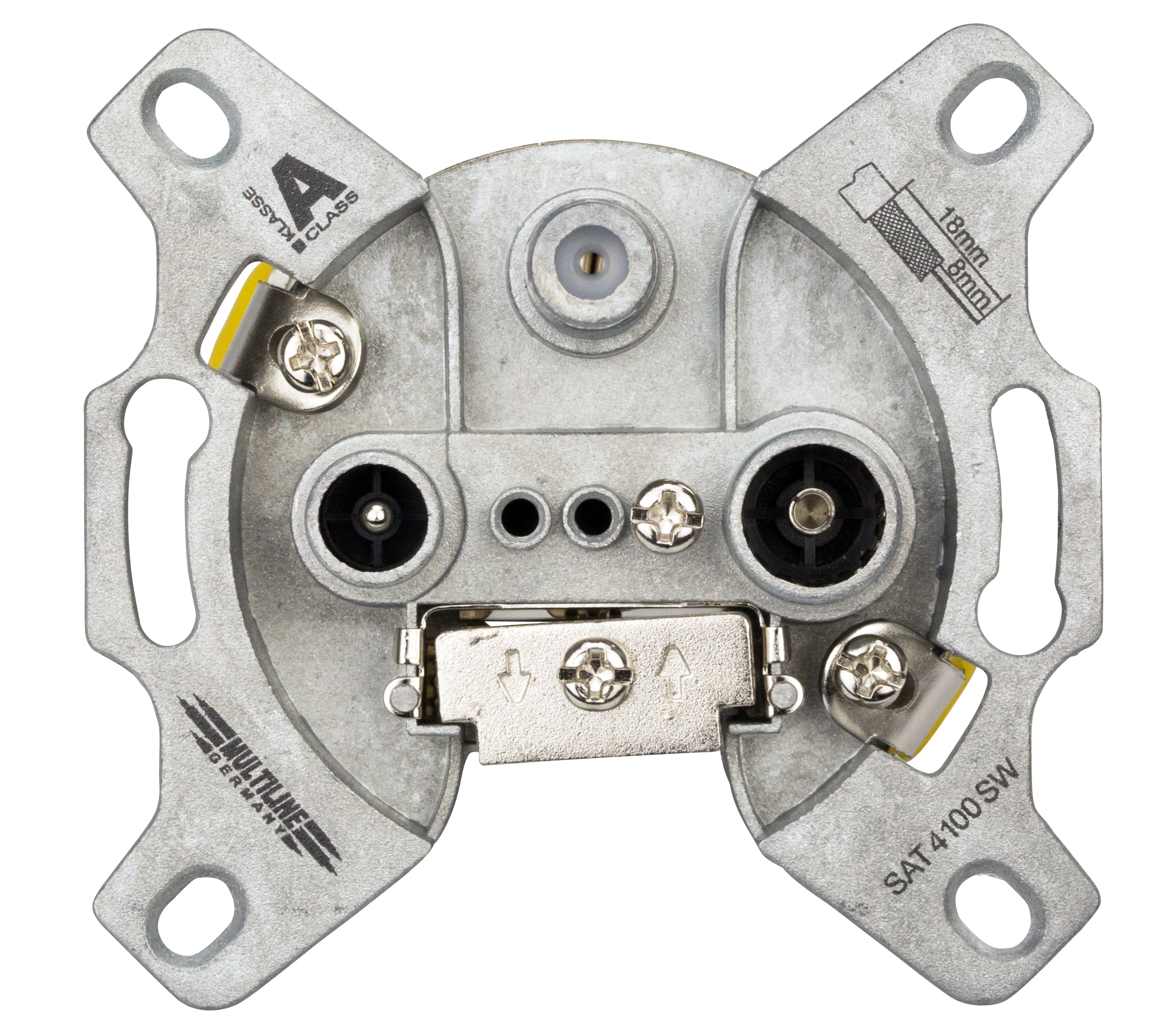 Schrack SAT-Stichdose 3-Loch Class A HSATD3M